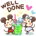 Mickey and Friends by Honobono Sticker for LINE & WhatsApp | ZIP: GIF & PNG