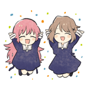 My wish is fall in love until you die. Sticker for LINE & WhatsApp | ZIP: GIF & PNG