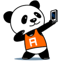 Panda-Ichiro fromA Sticker for LINE & WhatsApp | ZIP: GIF & PNG