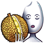 Rice and Durian and Friends Rice and Durian and Friends Sticker for LINE & WhatsApp | ZIP: GIF & PNG