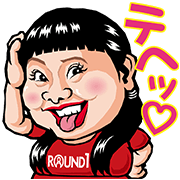 Round 1 & Yoshimoto Comedians Vol.4 Sticker for LINE & WhatsApp | ZIP: GIF & PNG