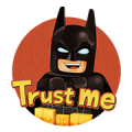 The LEGO®Batman Movie × Rangers Sticker for LINE & WhatsApp | ZIP: GIF & PNG