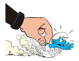 The Smurfs Sticker for LINE & WhatsApp | ZIP: GIF & PNG