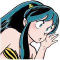 URUSEIYATSURA Sticker for LINE & WhatsApp | ZIP: GIF & PNG