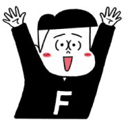 FREAK SAN'S FUNNY DAY STICKERS Sticker for LINE & WhatsApp | ZIP: GIF & PNG