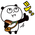 GOKIGEN PANDA × LINE PLACE Sticker for LINE & WhatsApp | ZIP: GIF & PNG