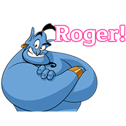 Genie Animated Stickers Sticker for LINE & WhatsApp | ZIP: GIF & PNG