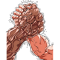 Grappler Baki Sticker for LINE & WhatsApp | ZIP: GIF & PNG