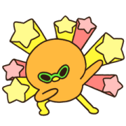 Orange Duck Orange Duck Sticker for LINE & WhatsApp | ZIP: GIF & PNG