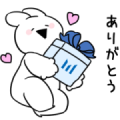 Over Action Rabbit Collabo Stickers Sticker for LINE & WhatsApp | ZIP: GIF & PNG
