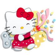 PokoPoko 8th × Sanrio Characters Sticker for LINE & WhatsApp | ZIP: GIF & PNG
