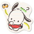 SANRIO CHARACTERS: Notebook Boys Sticker for LINE & WhatsApp | ZIP: GIF & PNG