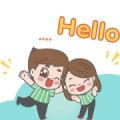 Sevi & Seva Custom Stickers