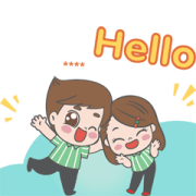 Sevi & Seva Custom Stickers Sticker for LINE & WhatsApp | ZIP: GIF & PNG