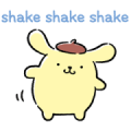 Super Animated Pompompurin Sticker for LINE & WhatsApp | ZIP: GIF & PNG