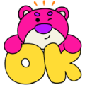 Animated Lotso (Doodle Style) Sticker for LINE & WhatsApp | ZIP: GIF & PNG