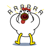 AyamChicken Animated Stickers Sticker for LINE & WhatsApp | ZIP: GIF & PNG