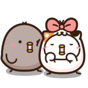 BWChickens: Happy Zoo Sticker for LINE & WhatsApp | ZIP: GIF & PNG