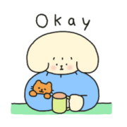 Fluffy Crew: It's a Sunny Day Sticker for LINE & WhatsApp | ZIP: GIF & PNG