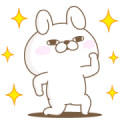 Sticker Day 2022: Rabbit and Bear 100% Sticker for LINE & WhatsApp | ZIP: GIF & PNG