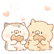 Tonari No Nyanko Animations Tonari No Nyanko Animations Sticker for LINE & WhatsApp | ZIP: GIF & PNG