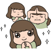 Aida & Kiki: Interactive Daily Aida & Kiki: Interactive Daily Sticker for LINE & WhatsApp | ZIP: GIF & PNG