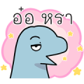 GMM × Dinosad Sticker for LINE & WhatsApp | ZIP: GIF & PNG