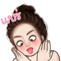 Wawa Cutie Animated Sticker for LINE & WhatsApp | ZIP: GIF & PNG