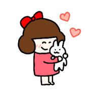mini Cherrycoco with friends Sticker for LINE & WhatsApp | ZIP: GIF & PNG