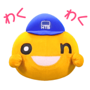 Animated on-chan Costume Stickers Sticker for LINE & WhatsApp | ZIP: GIF & PNG
