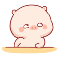 PiggyMengMeng 3 Sticker for LINE & WhatsApp | ZIP: GIF & PNG