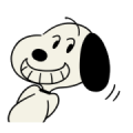 Animated Snoopy Retro Stickers Sticker for LINE & WhatsApp | ZIP: GIF & PNG