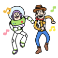 Keta-Toy Story Sticker for LINE & WhatsApp | ZIP: GIF & PNG