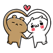 Love Mode: Couples Move 3 Sticker for LINE & WhatsApp | ZIP: GIF & PNG