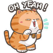 Mi-Pon Animation Sticker 1 Sticker for LINE & WhatsApp | ZIP: GIF & PNG