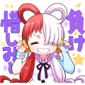 ONE PIECE [Utamp for Everyday Use] Sticker for LINE & WhatsApp | ZIP: GIF & PNG