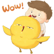 Warbie Yama: The Inside World [BIG] Sticker for LINE & WhatsApp | ZIP: GIF & PNG