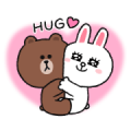 LINE FRIENDS Max Love Stickers Sticker for LINE & WhatsApp | ZIP: GIF & PNG