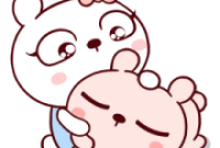 Lengtoo Baby in Love Sticker for LINE & WhatsApp | ZIP: GIF & PNG