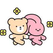Pink & Ven’s Real Love Sticker for LINE & WhatsApp | ZIP: GIF & PNG