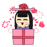 REAL WOMAN: A Lovely Day in Love Sticker for LINE & WhatsApp | ZIP: GIF & PNG