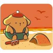 Sanrio Characters Retro Room Sticker for LINE & WhatsApp | ZIP: GIF & PNG