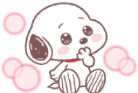 Teary-Eyed Snoopy Sticker for LINE & WhatsApp | ZIP: GIF & PNG