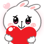 N9: CHEER Rabbit Animated 2 N9: CHEER Rabbit Animated 2 Sticker for LINE & WhatsApp | ZIP: GIF & PNG