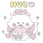 Noriyuki Echigawa Disney Cats Sticker for LINE & WhatsApp | ZIP: GIF & PNG