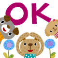 Picture Book DOGDOGDOG Summer Stickers