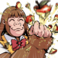 Gorilla High School Girl LINE Sticker