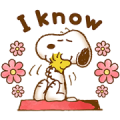 Lovely Snoopy Stickers LINE Sticker
