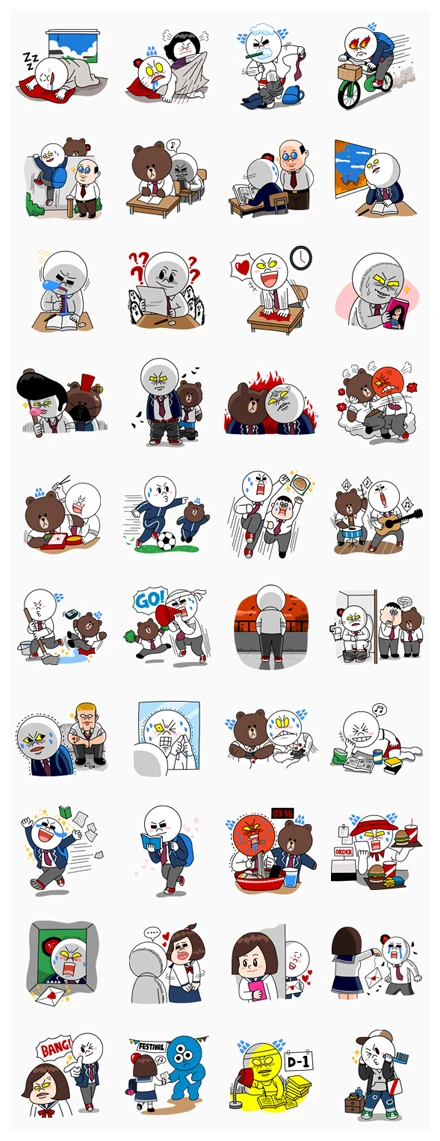 Moon: High School Memories WhatsApp Sticker PNG