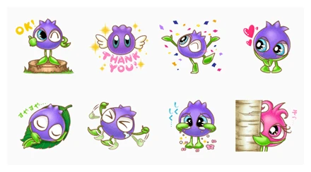 Buruburu-kun WhatsApp Sticker PNG